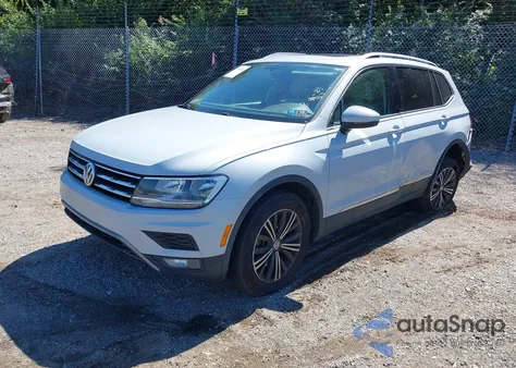 2018 Volkswagen Tiguan 2.0T Se/2.0T Sel из США, поврежденный, VIN 3VV2B7AX9JM144993